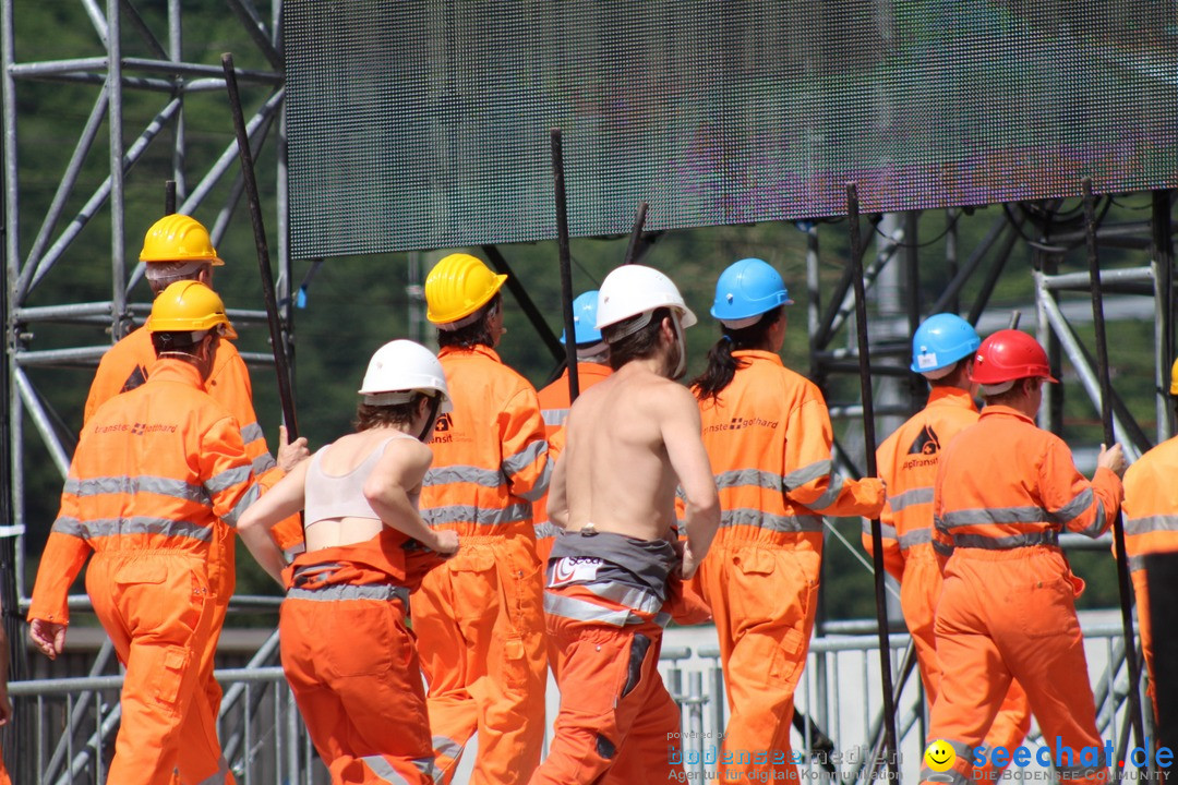 Gotthard-Fest - Eroeffnung Basis-Tunnel: Biasca - Schweiz, 05.06.2016