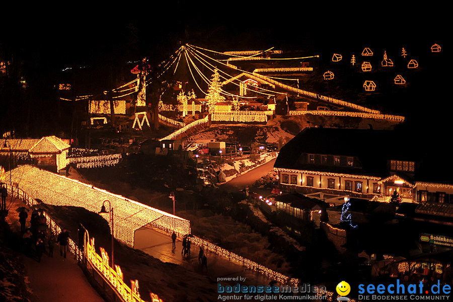 Triberger-Weihnachtszauber: Triberg, 30.12.2009