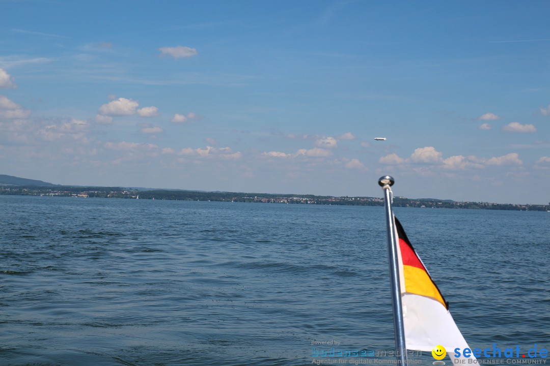 BODENSEEBOOT Breitenquerung, Hamza Bakircioglu: Friedrichshafen, 10.06.2016