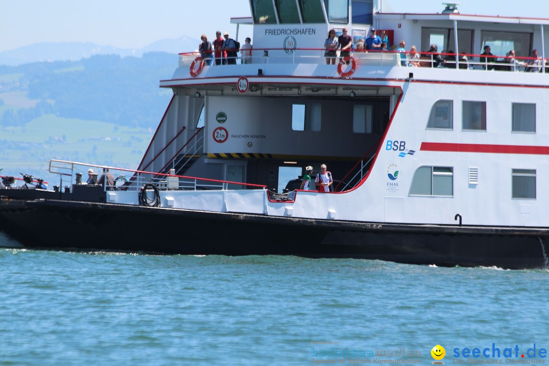 BODENSEEBOOT Breitenquerung, Hamza Bakircioglu: Friedrichshafen, 10.06.2016