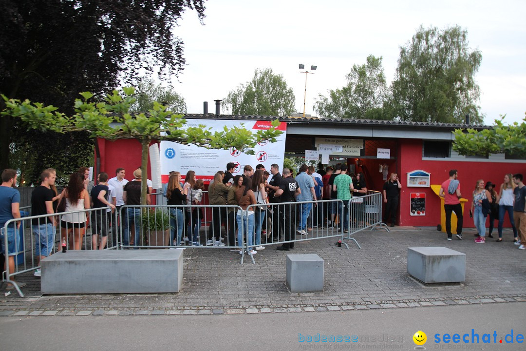 Beachparty im Strandbad: Hagnau am Bodensee, 10.06.2016