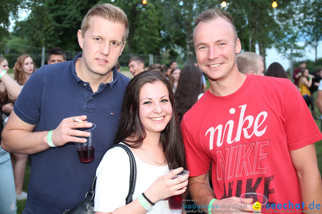 Beachparty im Strandbad: Hagnau am Bodensee, 10.06.2016