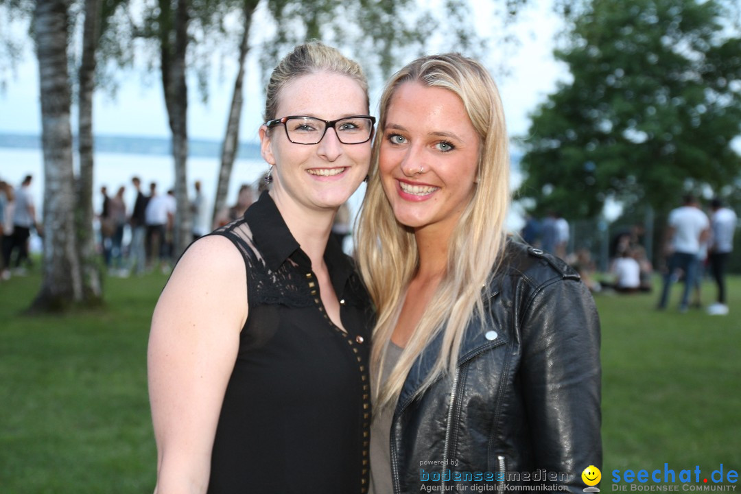 Beachparty im Strandbad: Hagnau am Bodensee, 10.06.2016