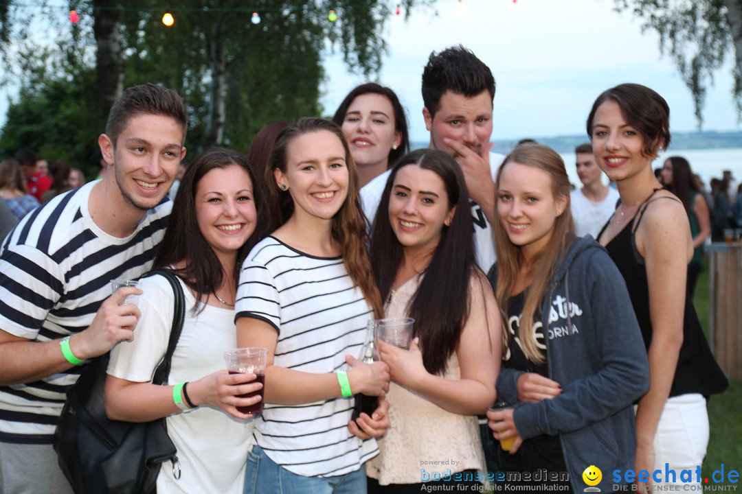 Beachparty im Strandbad: Hagnau am Bodensee, 10.06.2016