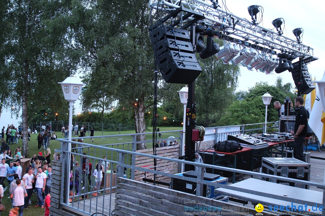 Beachparty im Strandbad: Hagnau am Bodensee, 10.06.2016