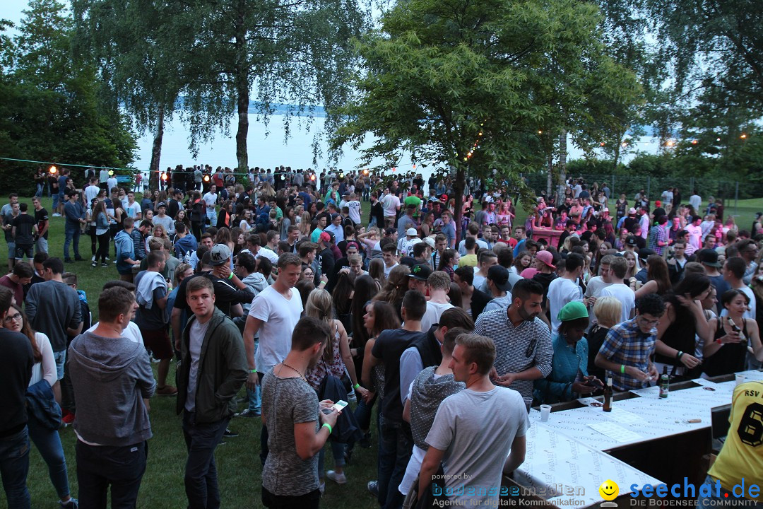 Beachparty im Strandbad: Hagnau am Bodensee, 10.06.2016