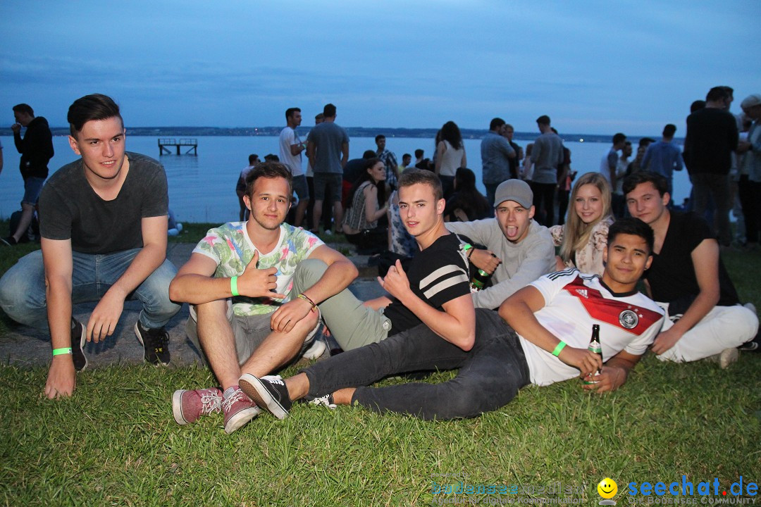 Beachparty im Strandbad: Hagnau am Bodensee, 10.06.2016