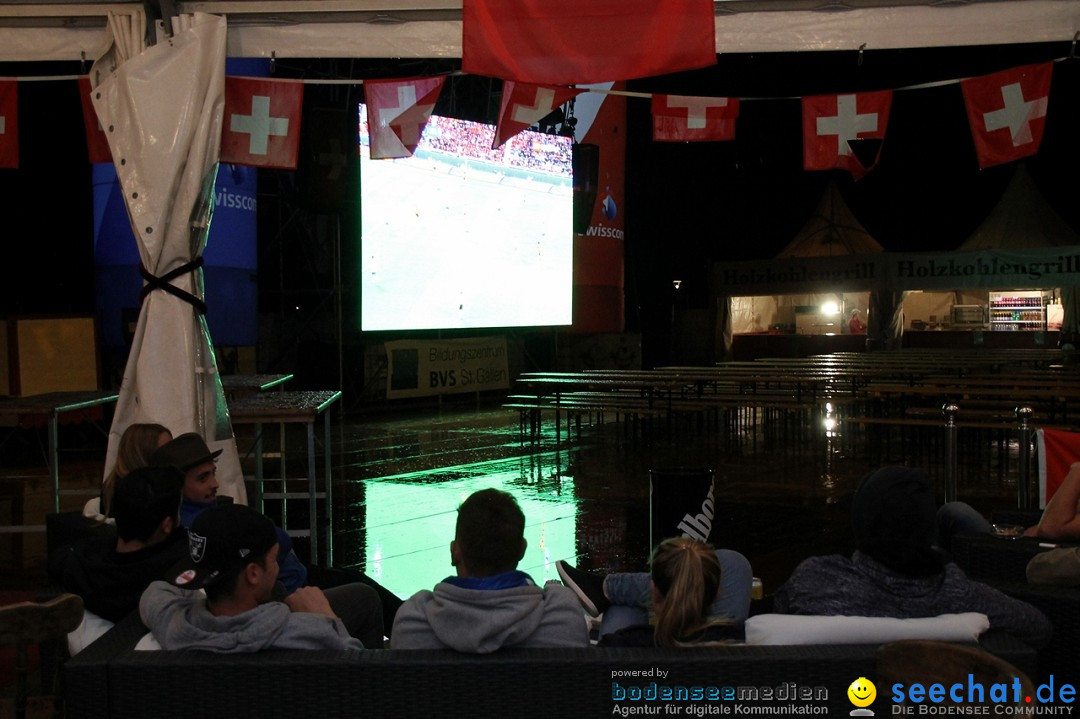 EM-2016 Public Viewing Belgien vs. Italien: Arbon am Bodensee, 13.06.2016