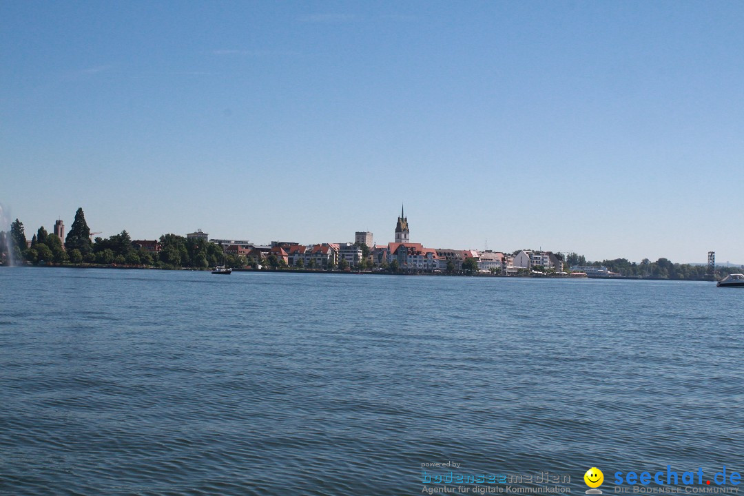 BODENSEEBOOT Breitenquerung, Anna DeLozier Arizona, USA: Bodensee, 23.06.20