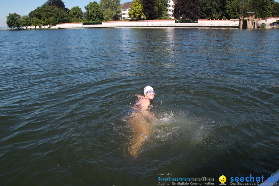 BODENSEEBOOT Breitenquerung, Anna DeLozier Arizona, USA: Bodensee, 23.06.20