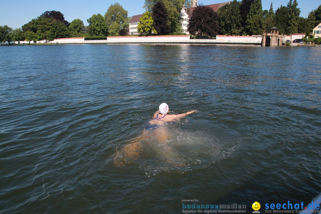 BODENSEEBOOT Breitenquerung, Anna DeLozier Arizona, USA: Bodensee, 23.06.20