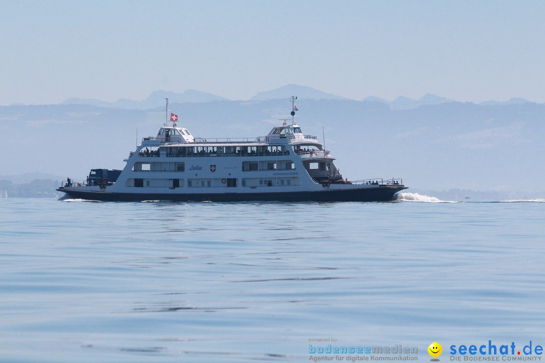 BODENSEEBOOT Breitenquerung, Anna DeLozier Arizona, USA: Bodensee, 23.06.20