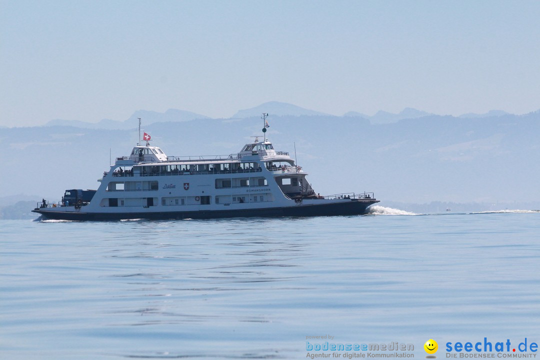 BODENSEEBOOT Breitenquerung, Anna DeLozier Arizona, USA: Bodensee, 23.06.20