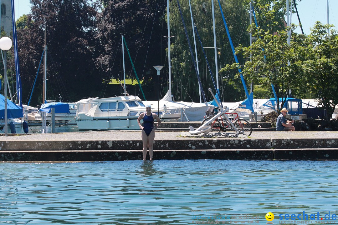 BODENSEEBOOT Breitenquerung, Anna DeLozier Arizona, USA: Bodensee, 23.06.20