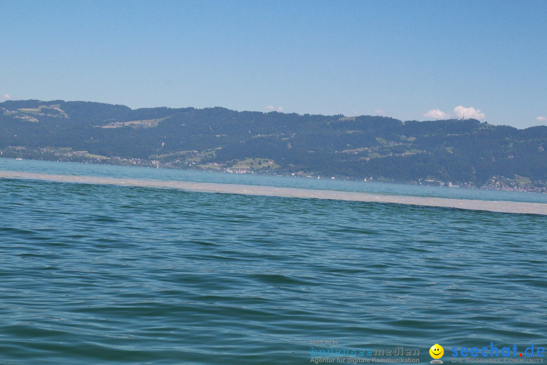 BODENSEEBOOT Breitenquerung, Anna DeLozier Arizona, USA: Bodensee, 23.06.20