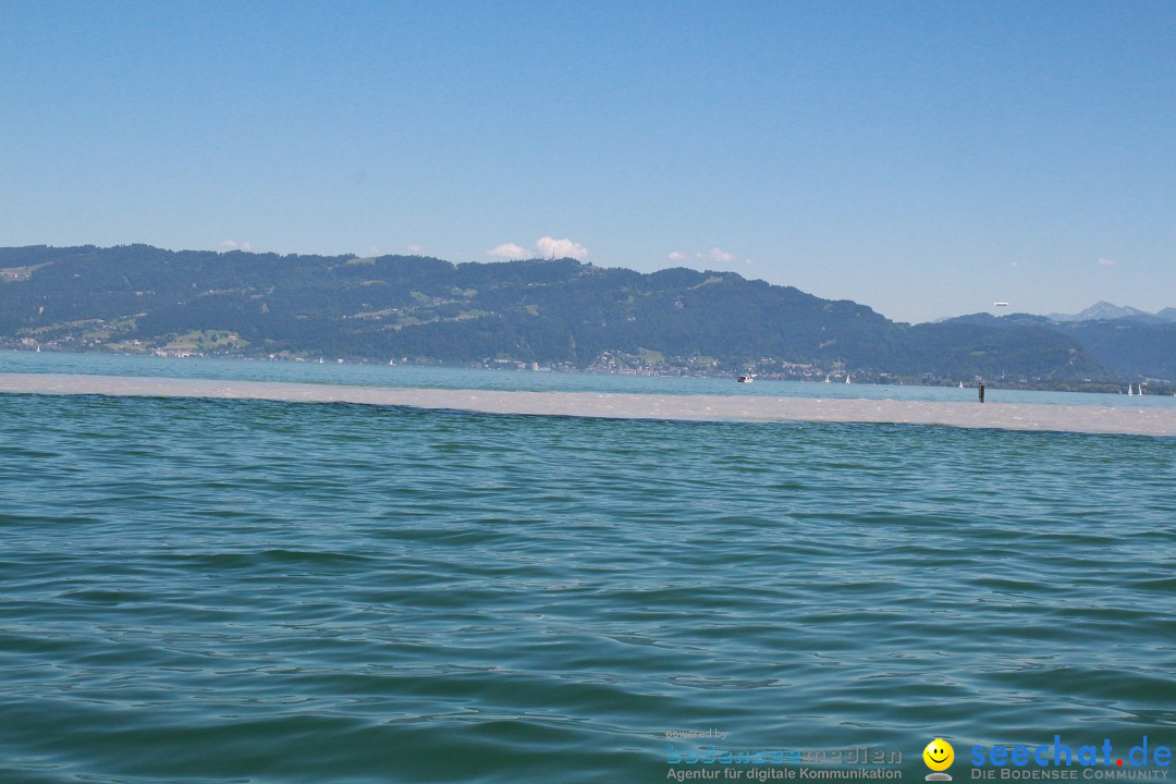 BODENSEEBOOT Breitenquerung, Anna DeLozier Arizona, USA: Bodensee, 23.06.20