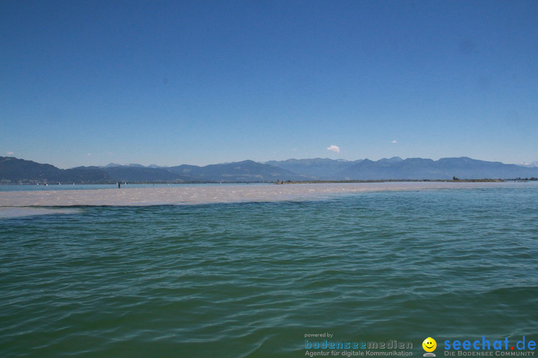 BODENSEEBOOT Breitenquerung, Anna DeLozier Arizona, USA: Bodensee, 23.06.20