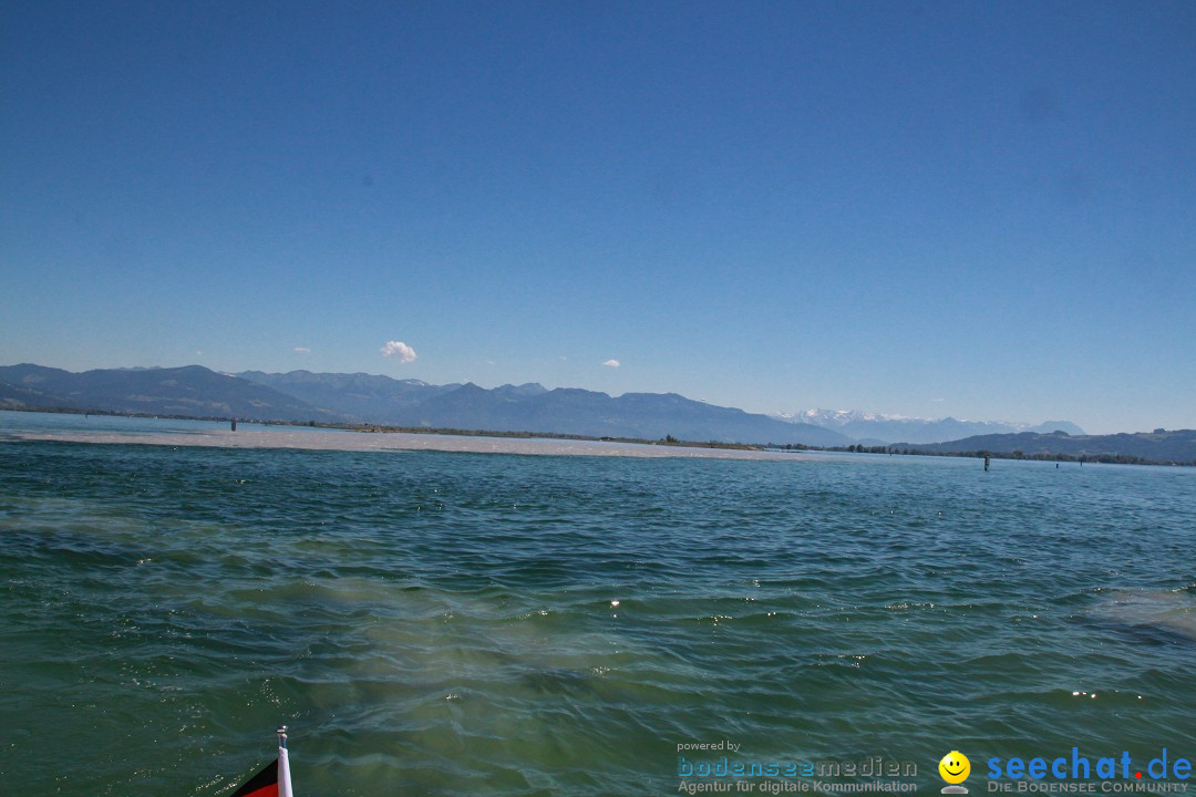 BODENSEEBOOT Breitenquerung, Anna DeLozier Arizona, USA: Bodensee, 23.06.20