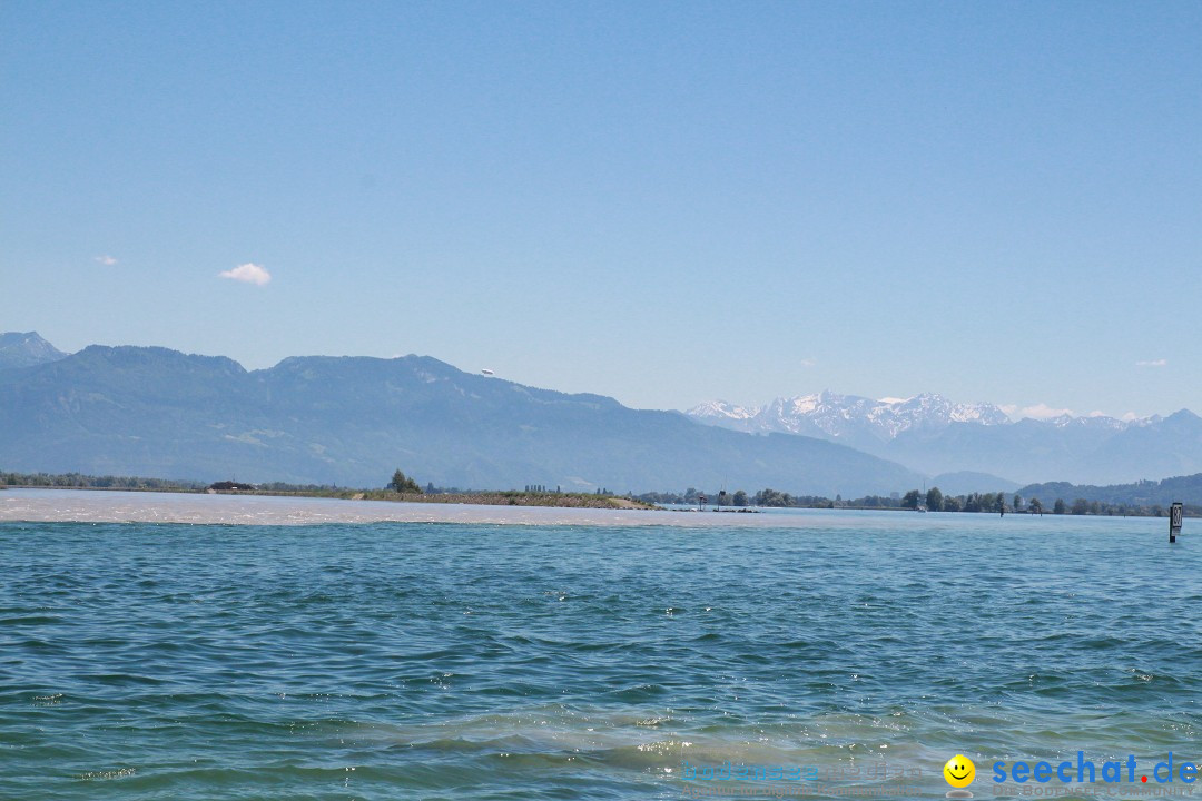 BODENSEEBOOT Breitenquerung, Anna DeLozier Arizona, USA: Bodensee, 23.06.20