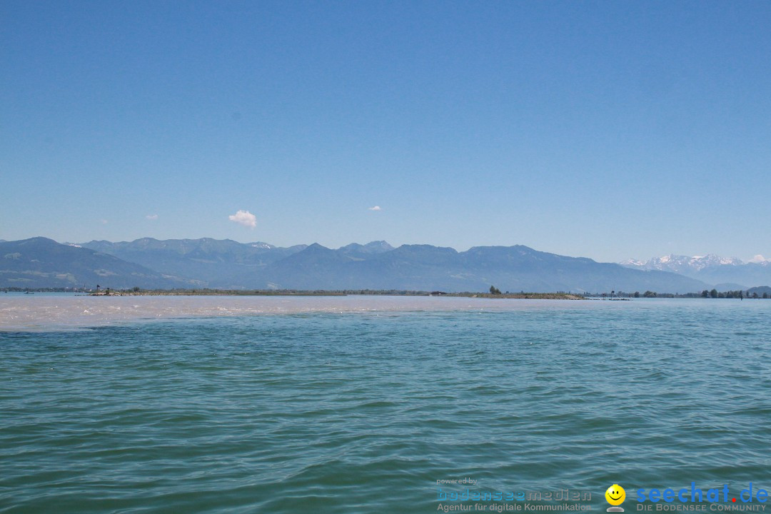 BODENSEEBOOT Breitenquerung, Anna DeLozier Arizona, USA: Bodensee, 23.06.20