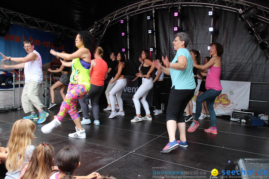 Stadtfest: Singen am Hohentwiel im Hegau - Bodensee, 25.06.2016