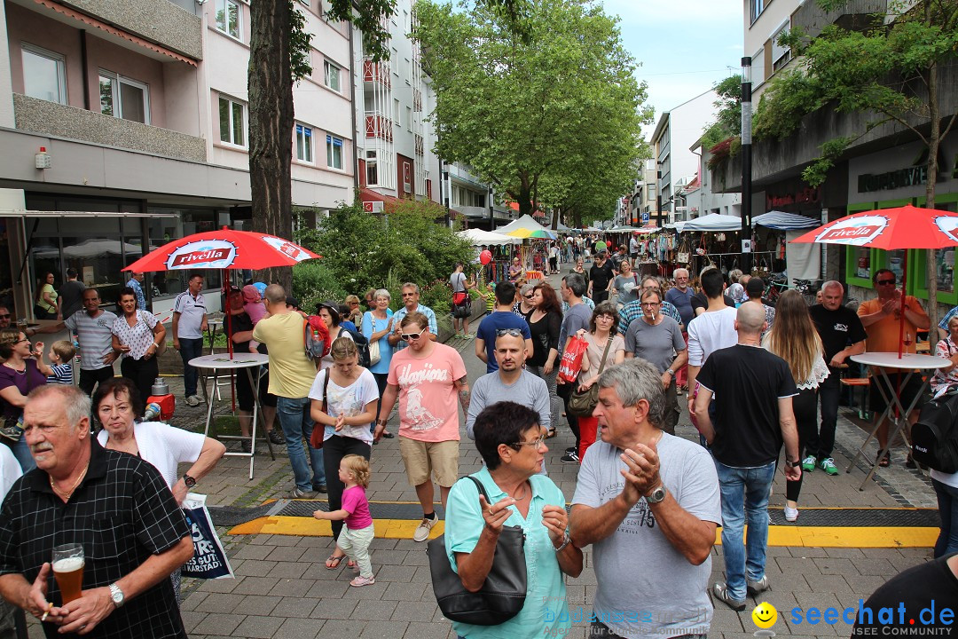 Stadtfest: Singen am Hohentwiel im Hegau - Bodensee, 25.06.2016