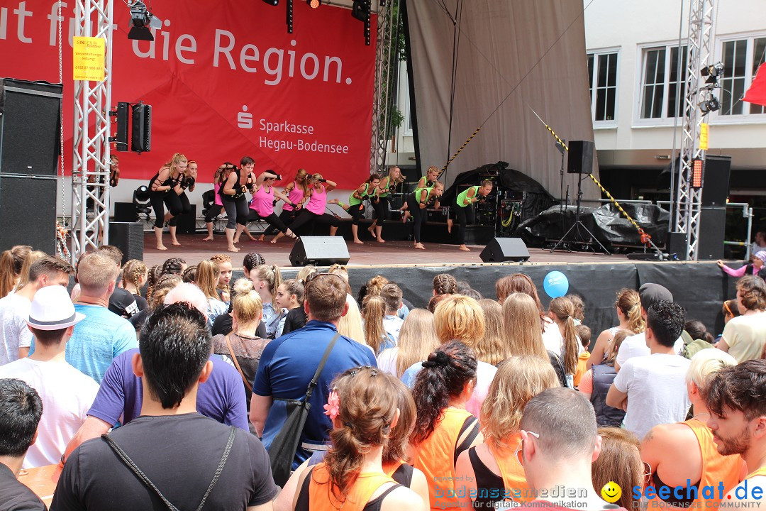 Stadtfest: Singen am Hohentwiel im Hegau - Bodensee, 25.06.2016