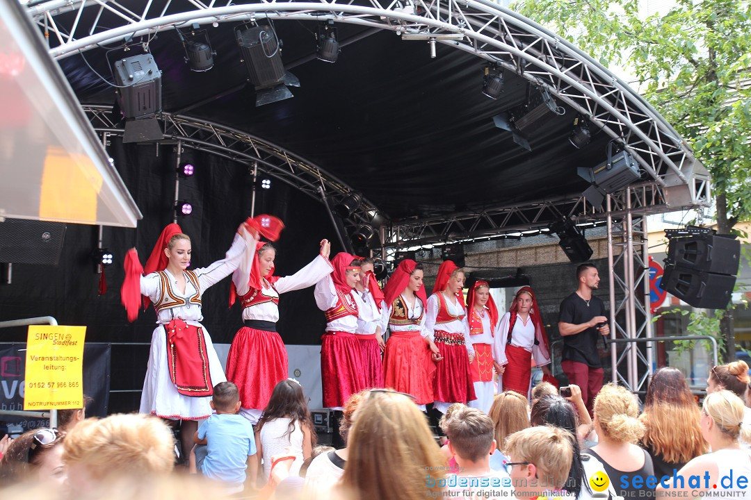 Stadtfest: Singen am Hohentwiel im Hegau - Bodensee, 25.06.2016