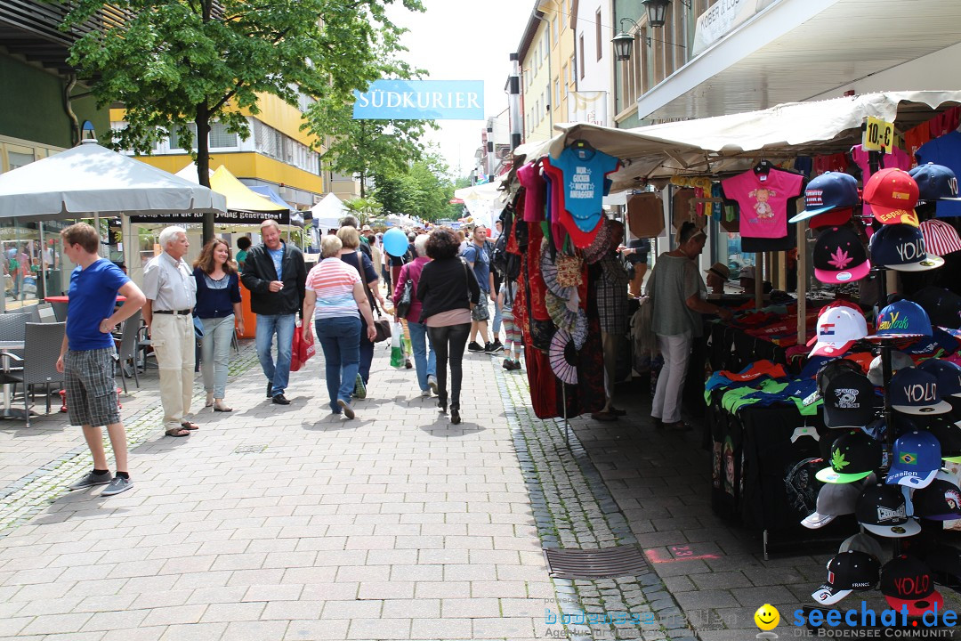 Stadtfest: Singen am Hohentwiel im Hegau - Bodensee, 25.06.2016