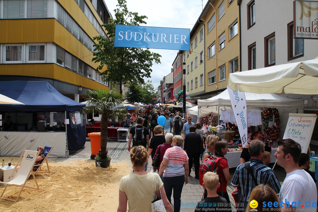 Stadtfest: Singen am Hohentwiel im Hegau - Bodensee, 25.06.2016