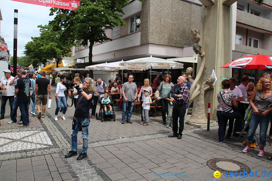 Stadtfest: Singen am Hohentwiel im Hegau - Bodensee, 25.06.2016