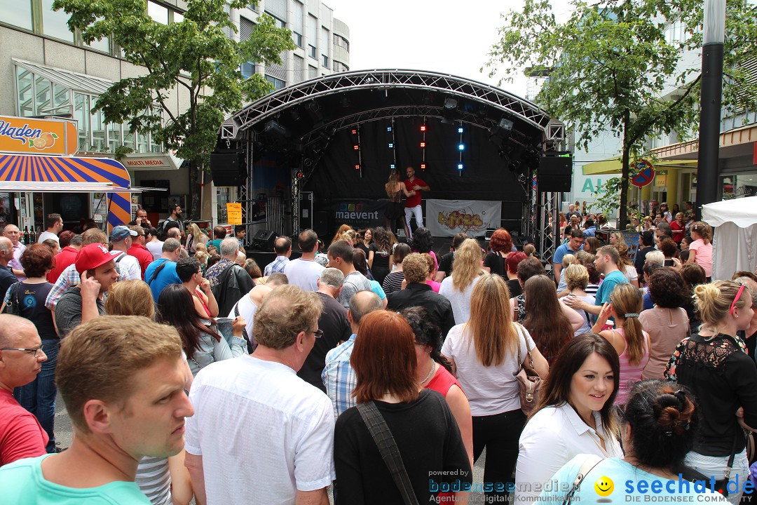 Stadtfest: Singen am Hohentwiel im Hegau - Bodensee, 25.06.2016