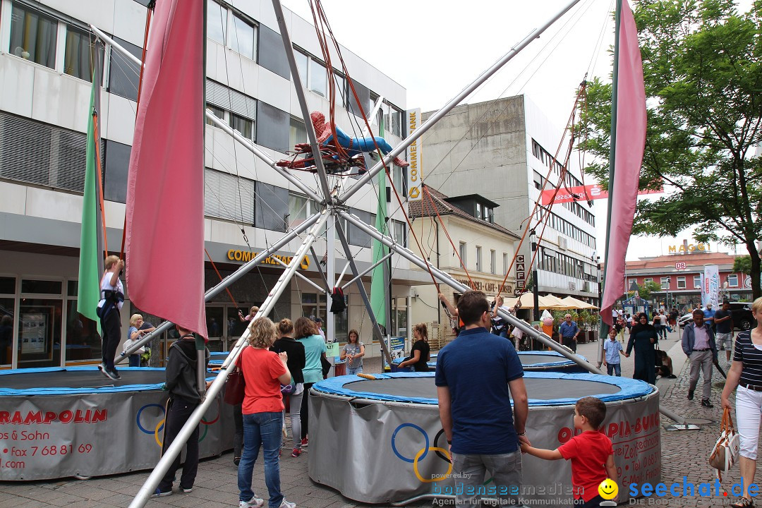 Stadtfest: Singen am Hohentwiel im Hegau - Bodensee, 25.06.2016