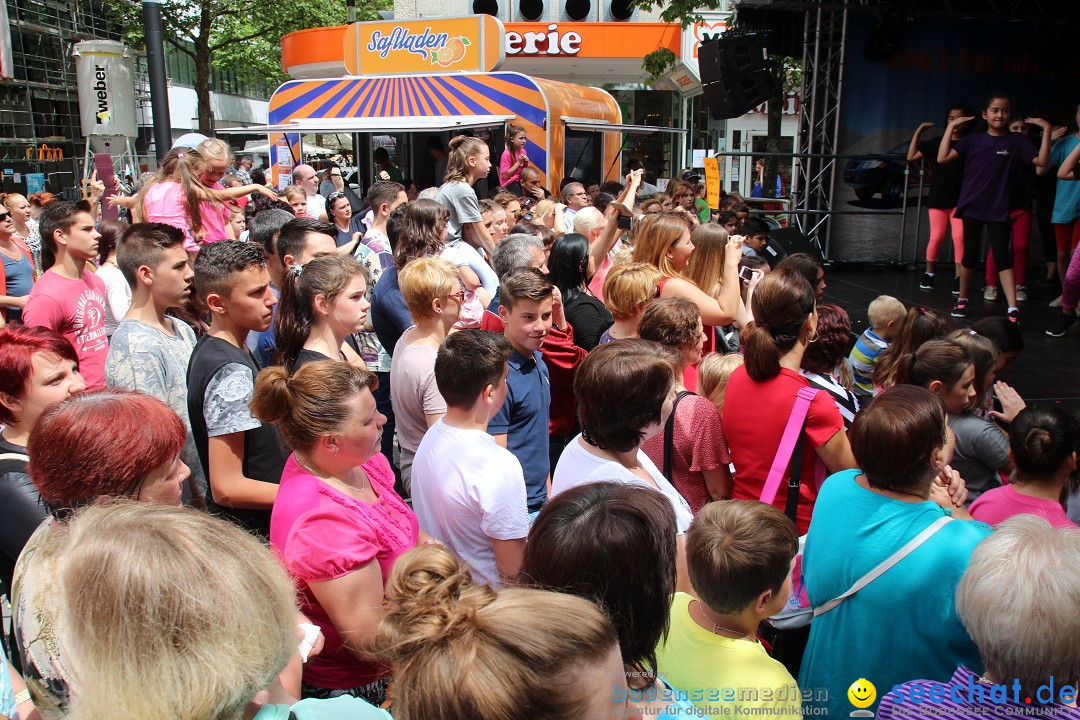 Stadtfest: Singen am Hohentwiel im Hegau - Bodensee, 25.06.2016