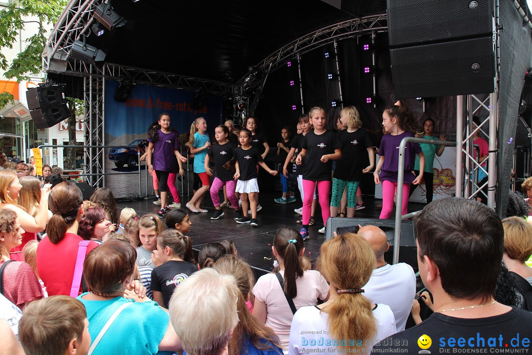 Stadtfest: Singen am Hohentwiel im Hegau - Bodensee, 25.06.2016