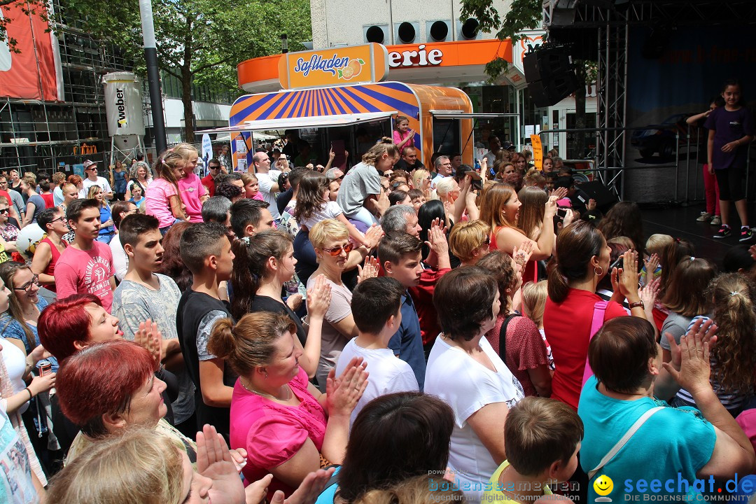 Stadtfest: Singen am Hohentwiel im Hegau - Bodensee, 25.06.2016