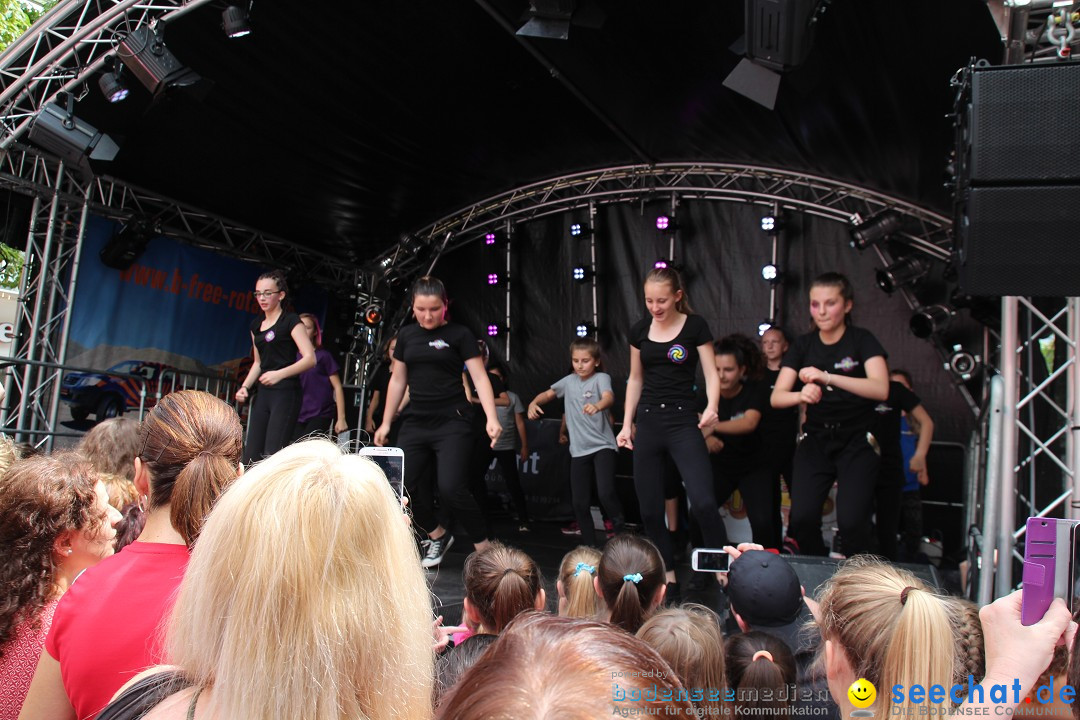 Stadtfest: Singen am Hohentwiel im Hegau - Bodensee, 25.06.2016