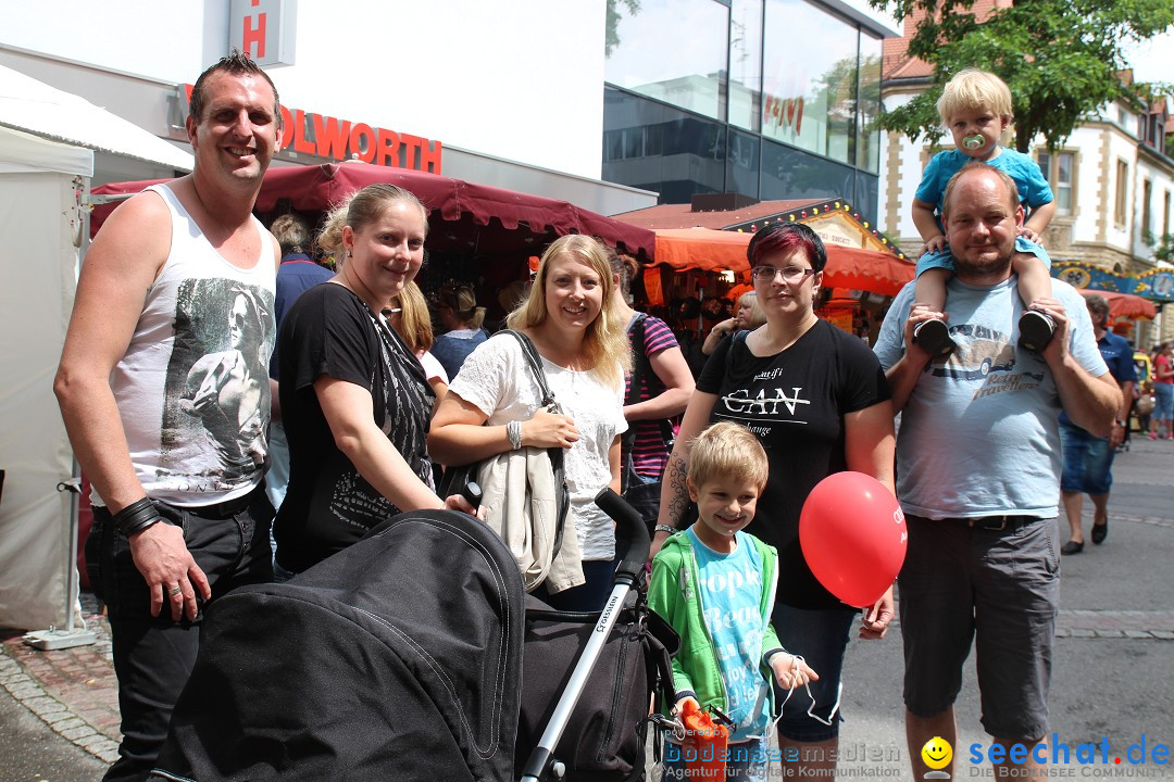 Stadtfest: Singen am Hohentwiel im Hegau - Bodensee, 25.06.2016