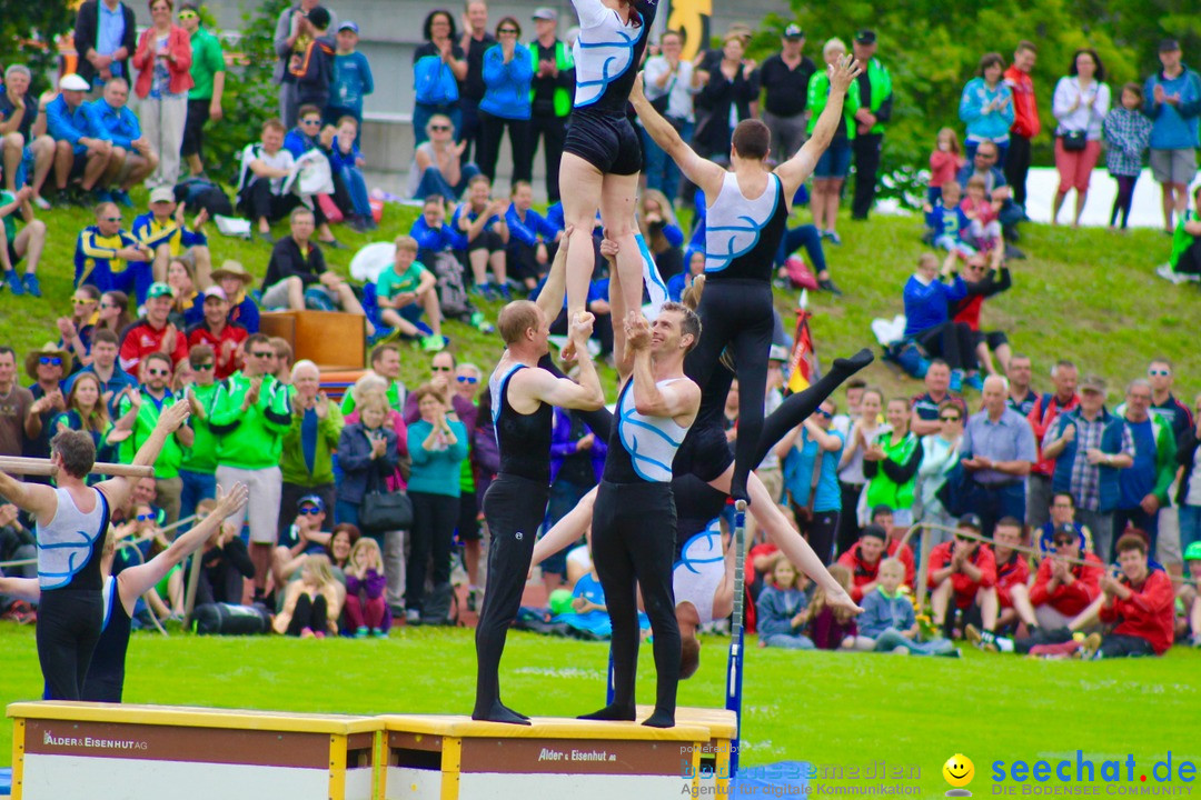 Berner Kantonalturnfest: Thun in der Schweiz, 26.06.2016