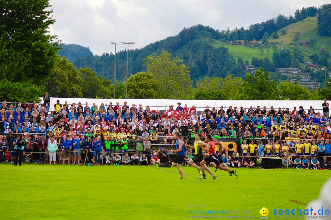 Berner Kantonalturnfest: Thun in der Schweiz, 26.06.2016