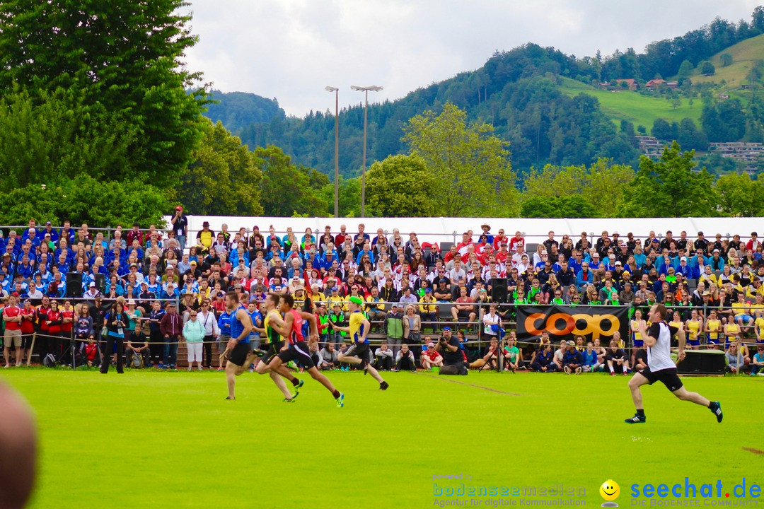 Berner Kantonalturnfest: Thun in der Schweiz, 26.06.2016