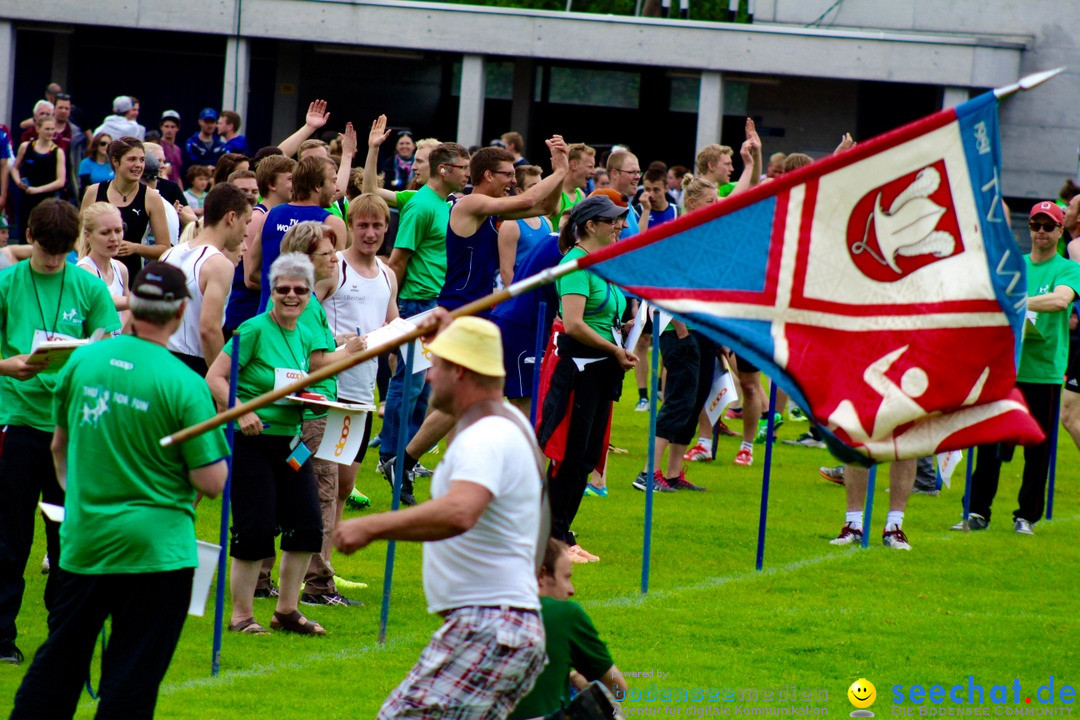 Berner Kantonalturnfest: Thun in der Schweiz, 26.06.2016