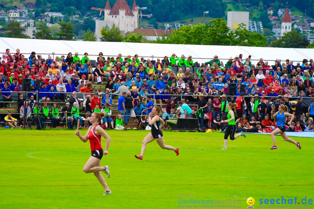 Berner Kantonalturnfest: Thun in der Schweiz, 26.06.2016