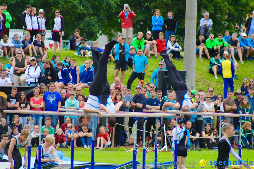 Berner Kantonalturnfest: Thun in der Schweiz, 26.06.2016