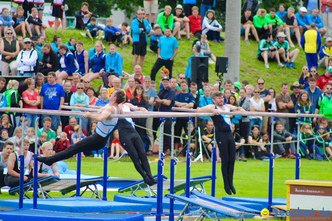 Berner Kantonalturnfest: Thun in der Schweiz, 26.06.2016