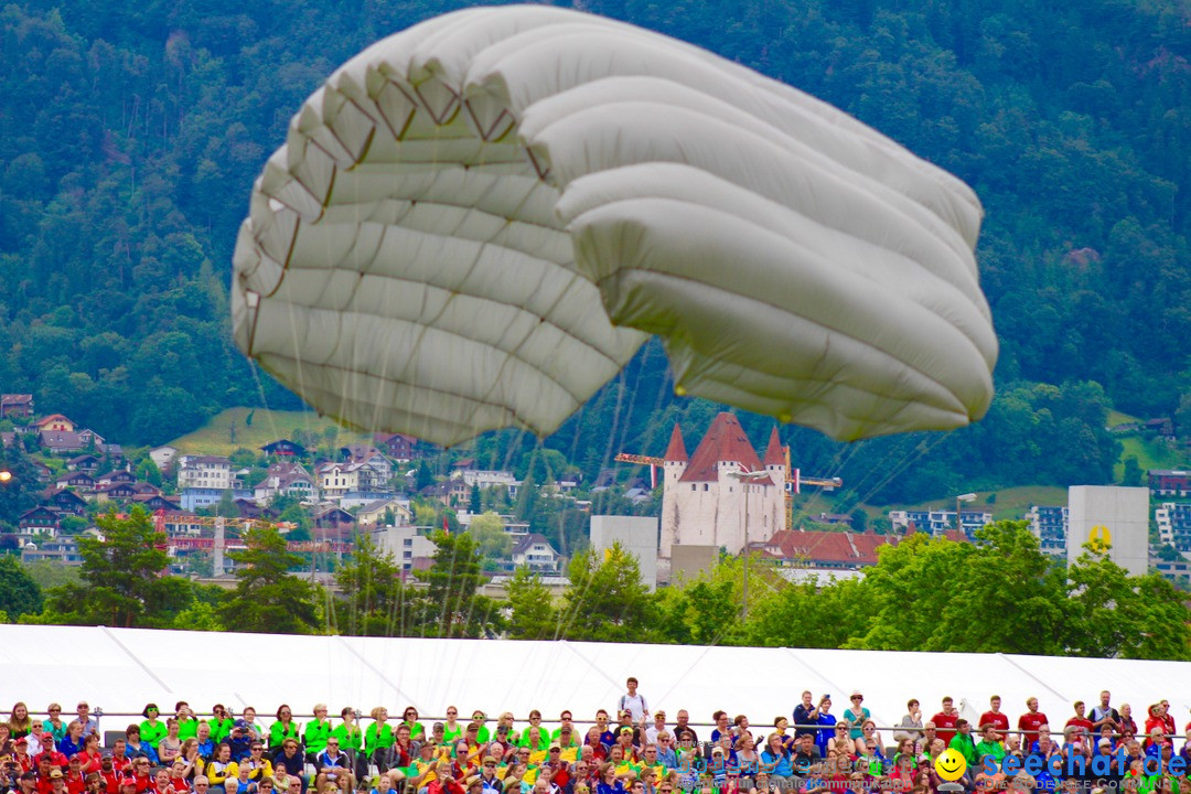 Berner Kantonalturnfest: Thun in der Schweiz, 26.06.2016