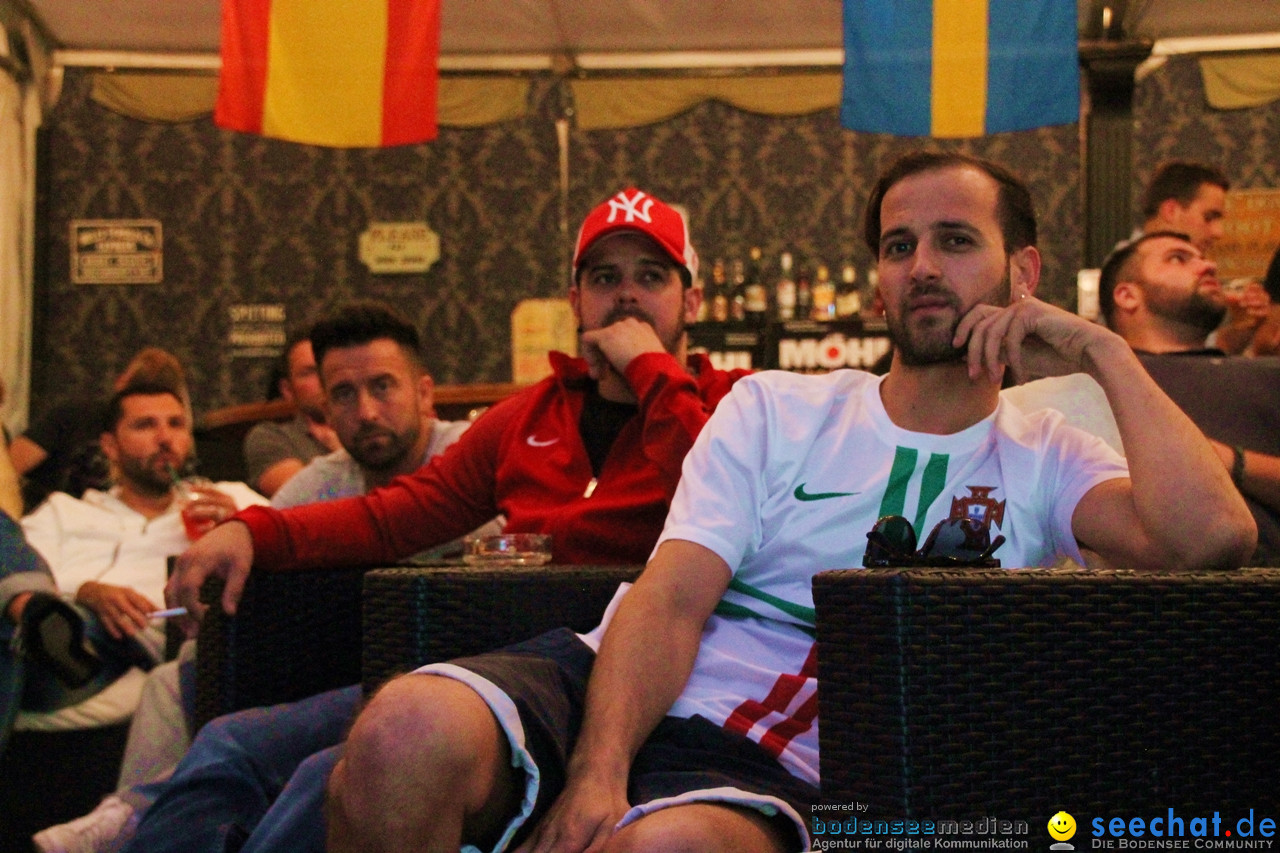 EM-2016 Public Viewing Polen vs. Portugal: Arbon am Bodensee, 30.06.2016