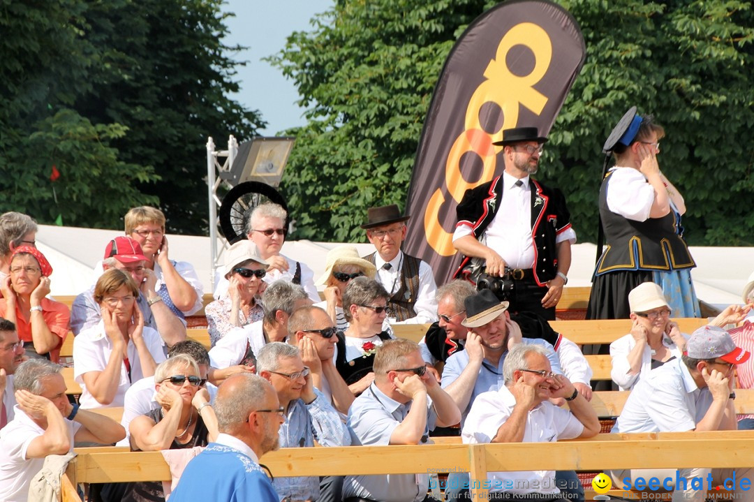 Jodlerfest in Gossau, SG - Schweiz, 03.07.2016