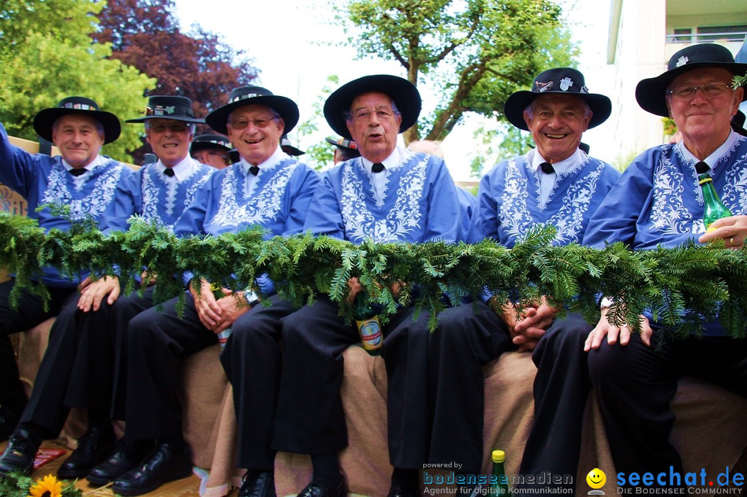 Jodlerfest in Gossau, SG - Schweiz, 03.07.2016