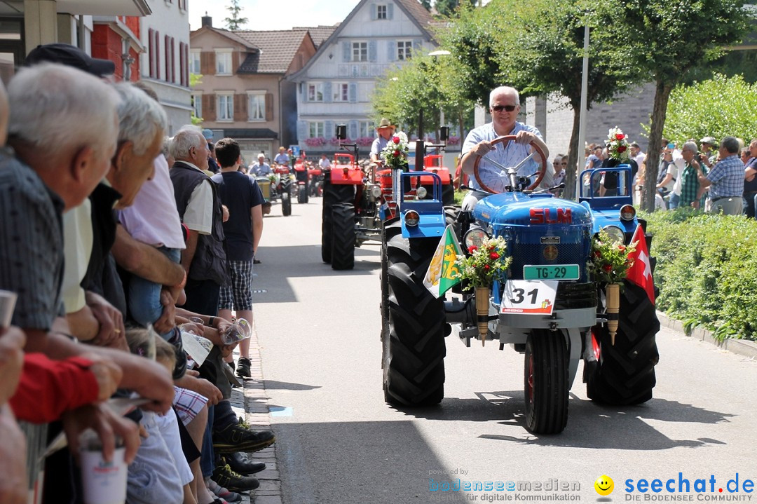 Jodlerfest in Gossau, SG - Schweiz, 03.07.2016